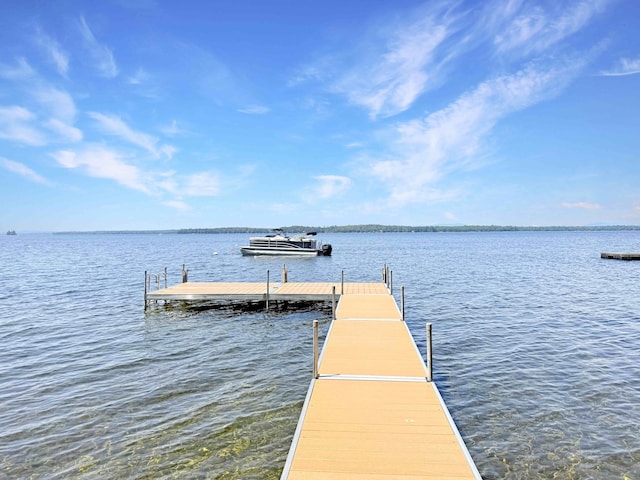 132 Mineral Spring Rd Unit 1, Windham, ME 04062 - dock featuring a water view