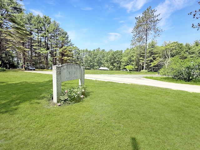 132 Mineral Spring Rd Unit 1, Windham, ME 04062 - view of grassy yard