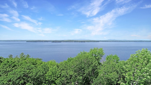 132 Mineral Spring Rd Unit 1, Windham, ME 04062 - water view featuring mountains