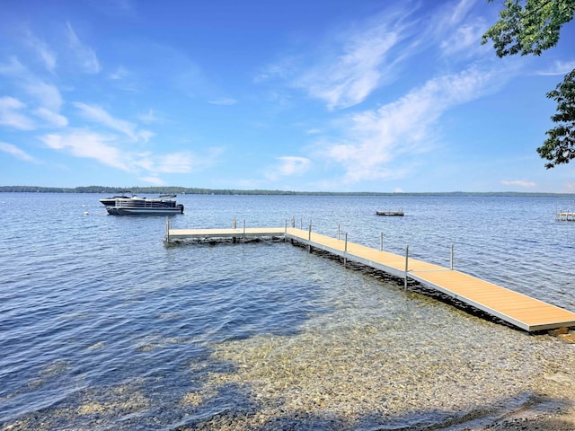 132 Mineral Spring Rd Unit 1, Windham, ME 04062 - dock with a water view