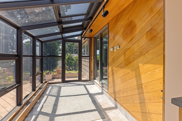 24 High St, Hallowell, ME 04347 - view of unfurnished sunroom
