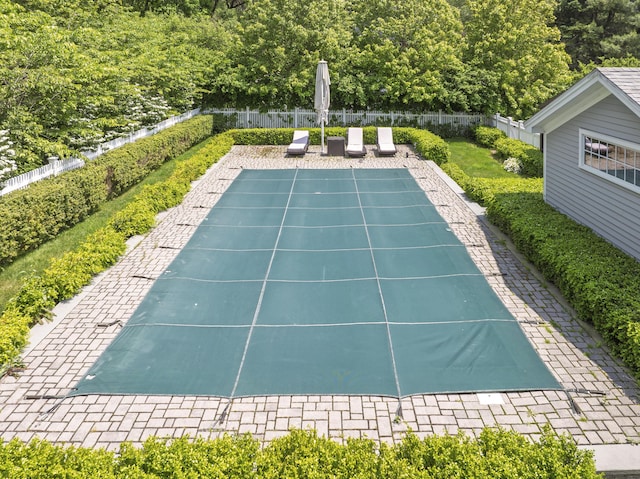 8 Broad Cove Rd, Cape Elizabeth, ME 04107 - view of pool featuring a fenced backyard and a patio