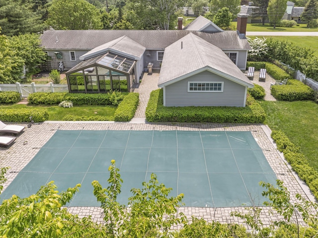 8 Broad Cove Rd, Cape Elizabeth, ME 04107 - view of swimming pool featuring a gazebo