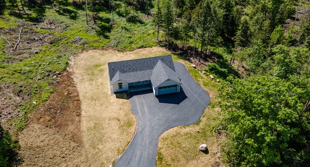 6 Walker Rd, Embden, ME 04958 - view from above of property