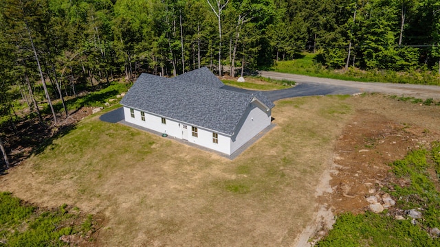 6 Walker Rd, Embden, ME 04958 - aerial view of property and surrounding area featuring a forest