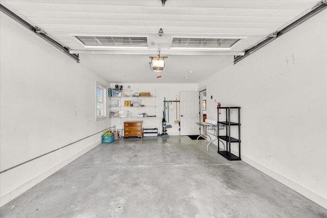 48 Ocean St, Belfast, ME 04915 - garage featuring a garage door opener