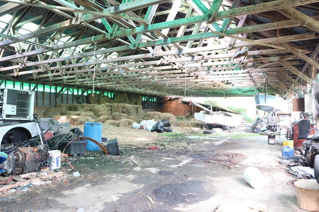 95 Wiley Rd, Greene, ME 04236 - view of garage