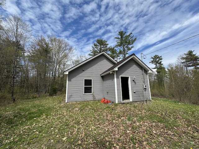47 Witham Ln, Augusta, ME 04330 - view of back of property