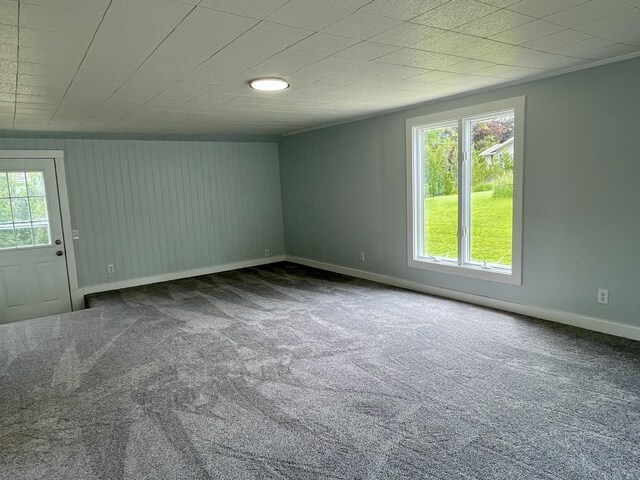 10 Crawford Dr, Bath, ME 04530 - empty room featuring carpet floors and baseboards