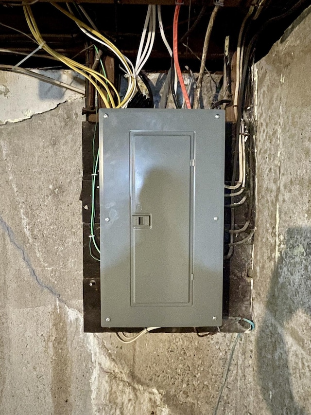 10 Crawford Dr, Bath, ME 04530 - utility room with electric panel