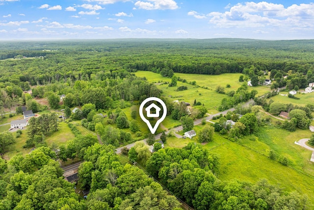 156 Lebanon Rd, North Berwick, ME 03906 - bird's eye view of a heavily wooded area