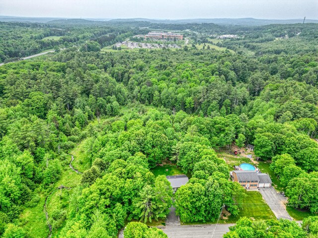 76 Bunny St, Augusta, ME 04330 - bird's eye view of a forest