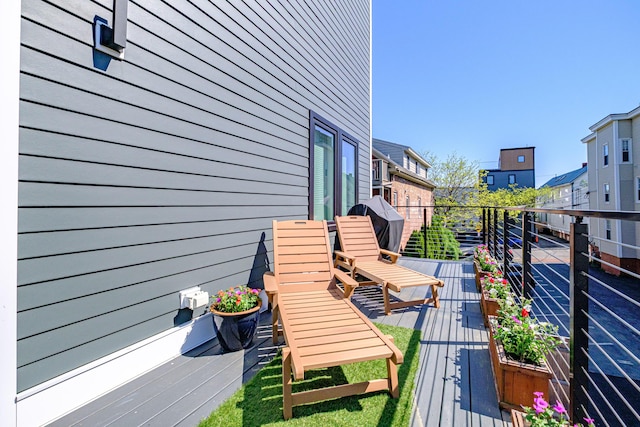 156 Oxford St, Portland, ME 04101 - view of wooden terrace
