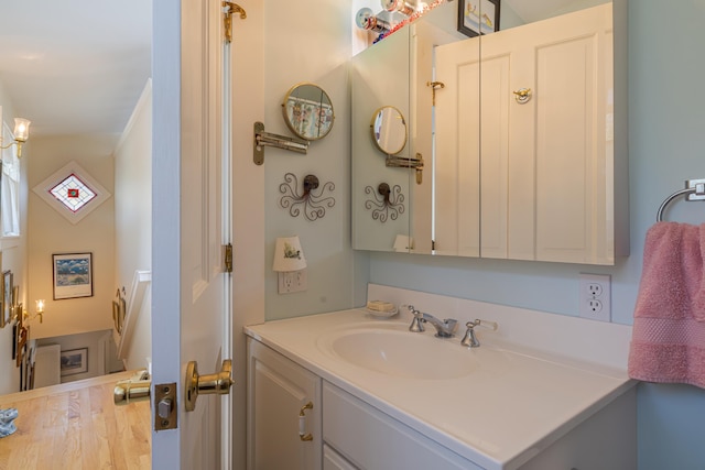 463 Seawall Rd, Southwest Harbor, ME 04679 - bathroom featuring vanity