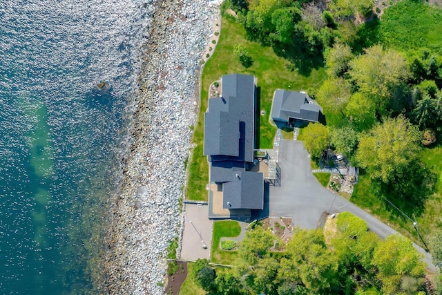 463 Seawall Rd, Southwest Harbor, ME 04679 - aerial view of property's location with a large body of water