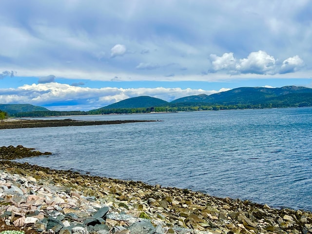 463 Seawall Rd, Southwest Harbor, ME 04679 - water view featuring mountains