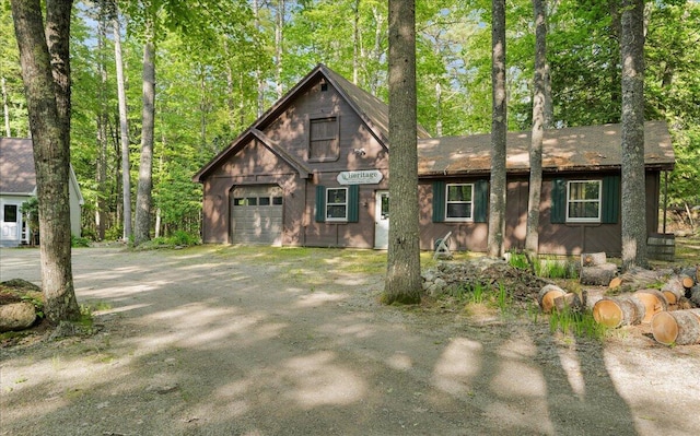 21 Heritage Ln, Orland, ME 04472 - view of rustic home