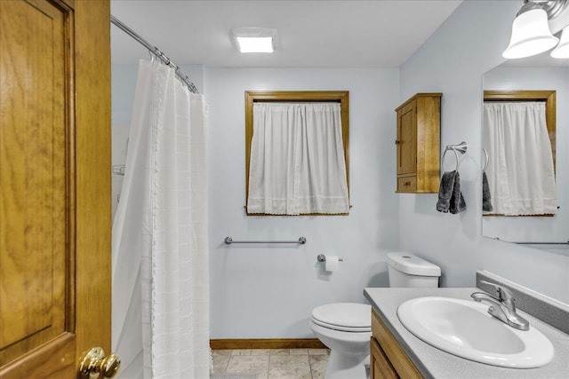 21 Heritage Ln, Orland, ME 04472 - full bathroom with vanity and a shower with curtain