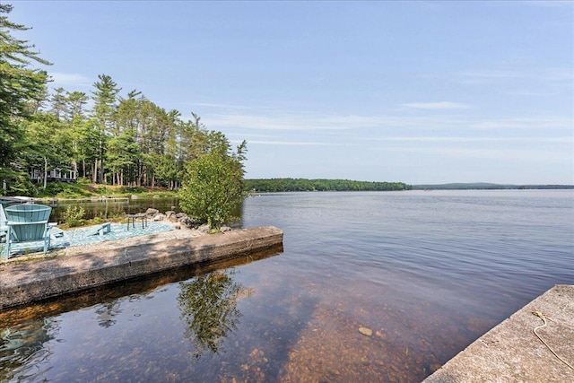 21 Heritage Ln, Orland, ME 04472 - dock area featuring a water view