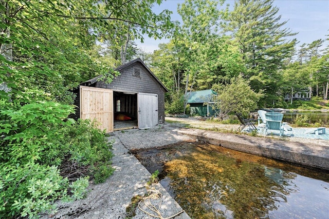 21 Heritage Ln, Orland, ME 04472 - view of shed