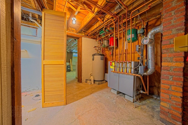42 Sylvan Rd, South Portland, ME 04106 - utilities featuring gas water heater