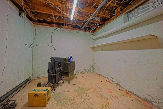 42 Sylvan Rd, South Portland, ME 04106 - view of unfinished below grade area