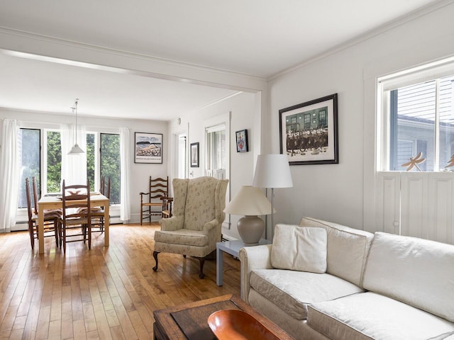 2593 Bristol Rd, Bristol, ME 04554 - living area featuring wood-type flooring
