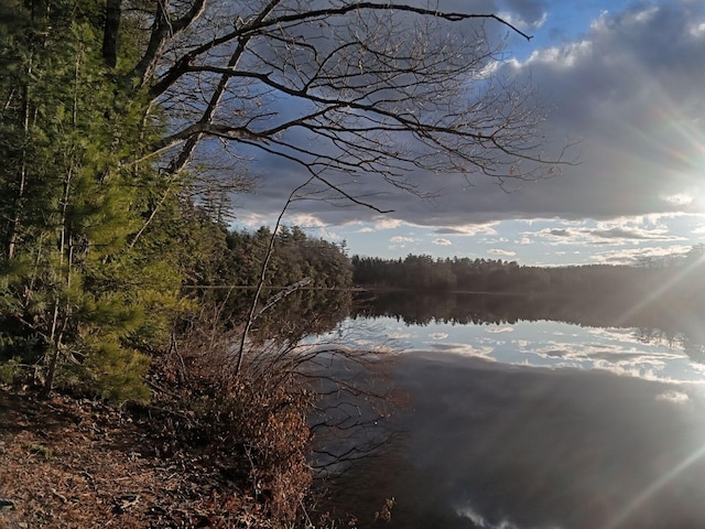 915 Augusta Rd, Belgrade, ME 04917 - water view featuring a forest