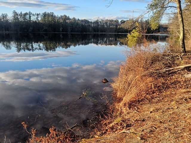 915 Augusta Rd, Belgrade, ME 04917 - water view with a heavily wooded area