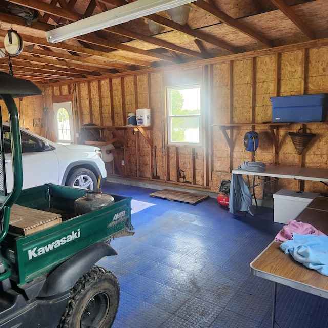 116 Main Rd, Passadumkeag, ME 04475 - view of garage