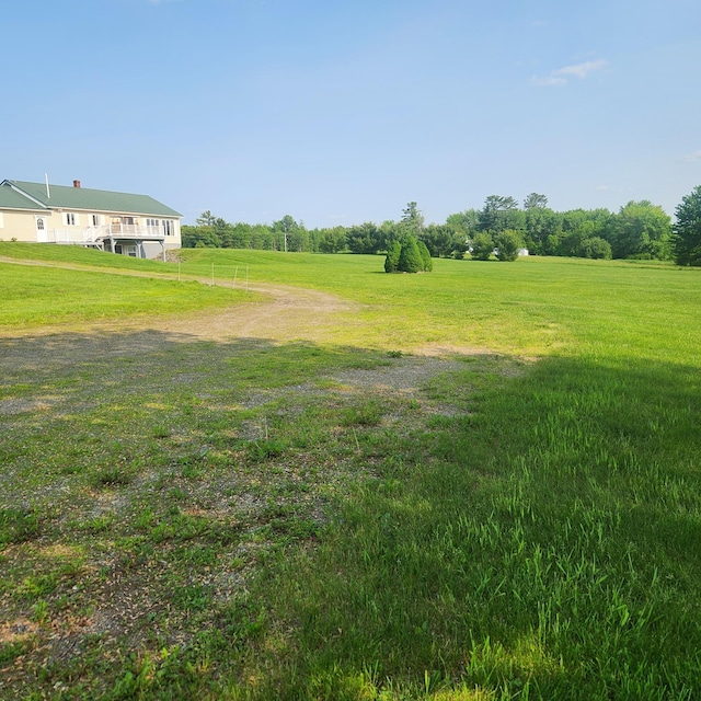116 Main Rd, Passadumkeag, ME 04475 - view of green lawn featuring a view of rural / pastoral area