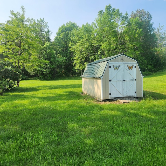116 Main Rd, Passadumkeag, ME 04475 - view of green lawn with a forest view