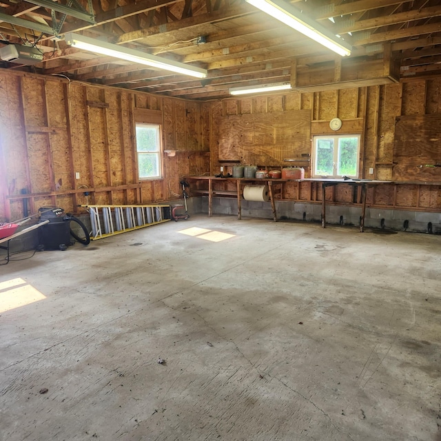 116 Main Rd, Passadumkeag, ME 04475 - garage with a garage door opener
