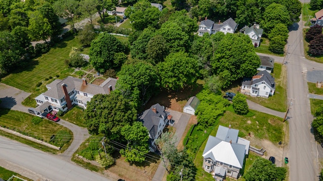 29 Zions Hill Rd, Dexter, ME 04930 - aerial view of property and surrounding area with nearby suburban area