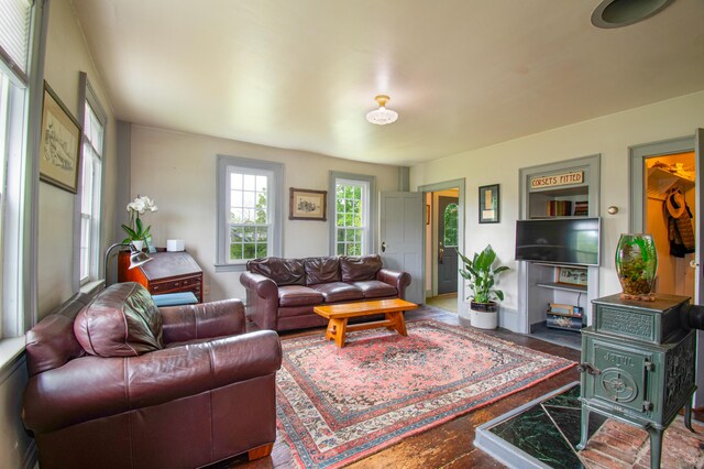 511 Main Rd, Phippsburg, ME 04562 - living room featuring wood finished floors