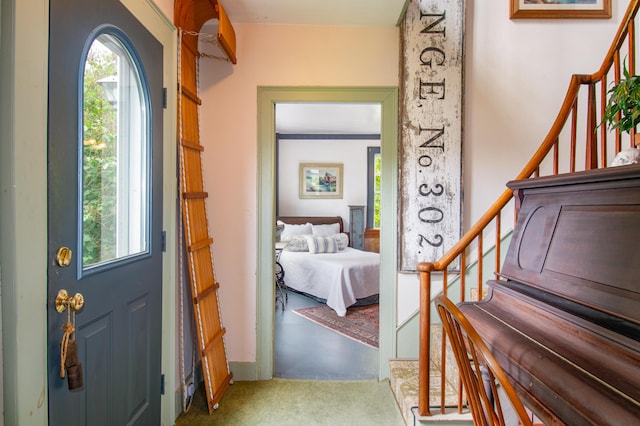 511 Main Rd, Phippsburg, ME 04562 - entrance foyer featuring healthy amount of natural light and stairway