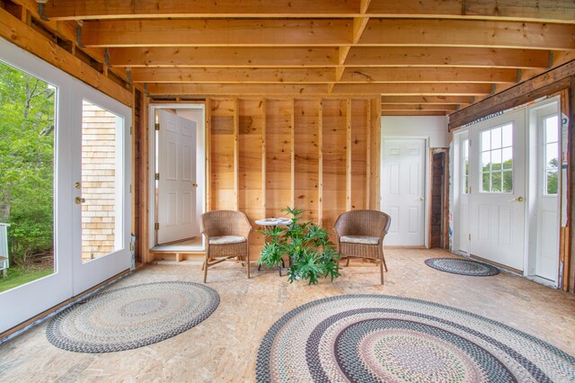 511 Main Rd, Phippsburg, ME 04562 - view of unfurnished sunroom