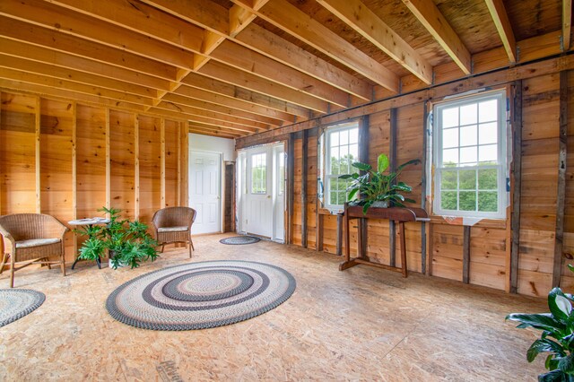 511 Main Rd, Phippsburg, ME 04562 - miscellaneous room featuring wooden walls