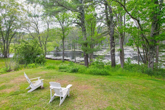 511 Main Rd, Phippsburg, ME 04562 - view of green lawn featuring a water view