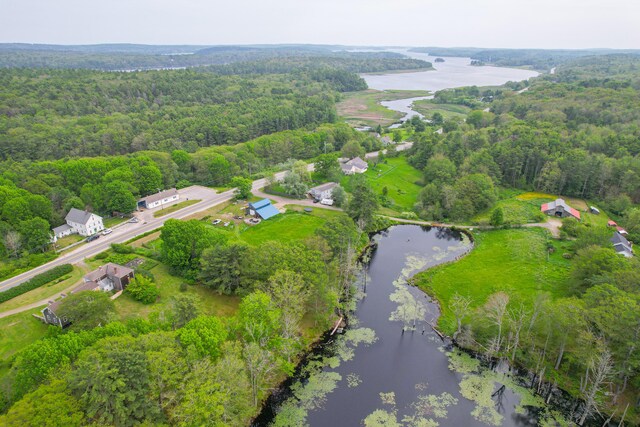 511 Main Rd, Phippsburg, ME 04562 - aerial view of property's location featuring a nearby body of water