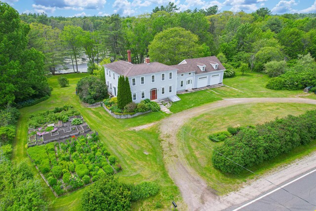 511 Main Rd, Phippsburg, ME 04562 - aerial view of property and surrounding area featuring a heavily wooded area