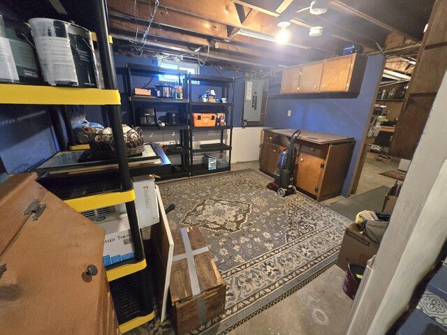 351 Maple St, Bangor, ME 04401 - view of unfinished basement