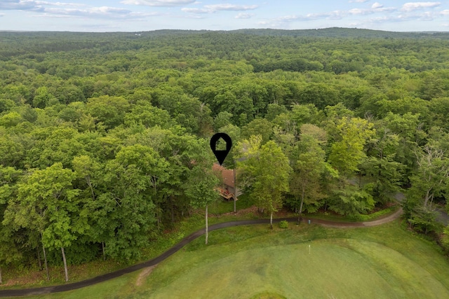 31 Knight Way N, Yarmouth, ME 04097 - drone / aerial view of a heavily wooded area