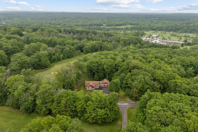 31 Knight Way N, Yarmouth, ME 04097 - drone / aerial view of a heavily wooded area