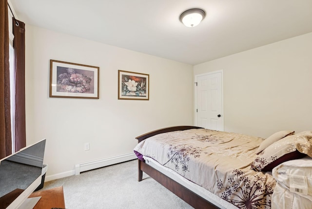 31 Knight Way N, Yarmouth, ME 04097 - bedroom featuring baseboard heating and carpet