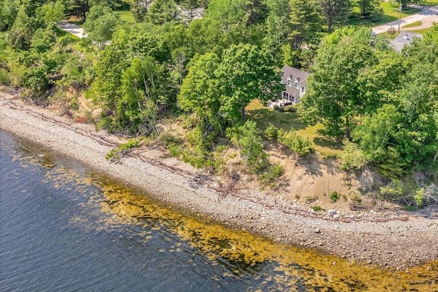27 Highview Ter, Belfast, ME 04915 - aerial overview of property's location featuring a nearby body of water