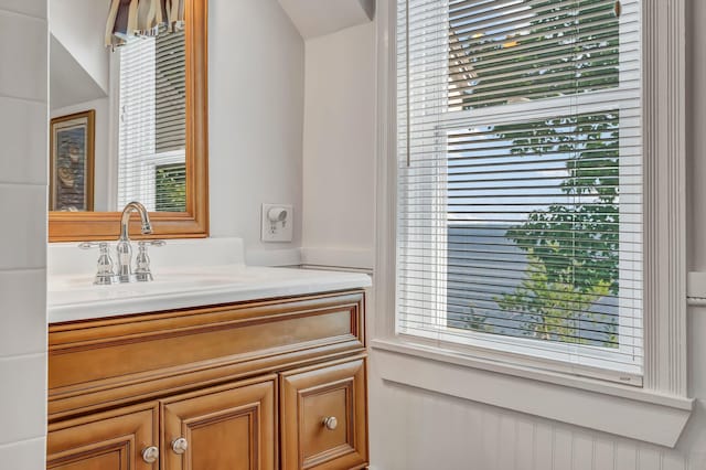 27 Highview Ter, Belfast, ME 04915 - bathroom with plenty of natural light and vanity