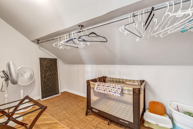 27 Highview Ter, Belfast, ME 04915 - spacious closet featuring vaulted ceiling