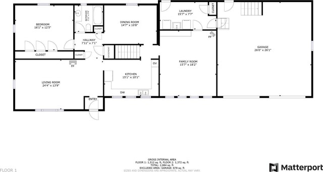 190 Belfast Rd, Camden, ME 04843 - view of home floor plan