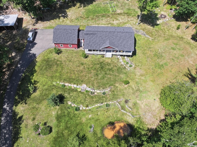 172 Hoxie Hill Rd, Orrington, ME 04474 - aerial view of property and surrounding area